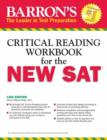 Image for SAT critical reading workbook