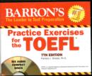 Image for Practice exercises for the TOEFL