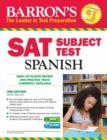 Image for Barron&#39;s SAT Subject Test Spanish