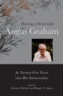 Image for Having a Word with Angus Graham