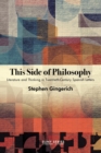 Image for This Side of Philosophy