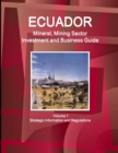 Image for Ecuador Mineral, Mining Sector Investment and Business Guide Volume 1 Strategic Information and Regulations