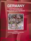 Image for Germany Land Ownership and Agricultural Laws Handbook Volume 1 Land Ownership : Strategic Information and Regulations
