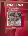 Image for Honduras Business Law Handbook Volume 1 Strategic Information and Basic Laws