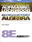 Image for Student Solutions Manual for Aufmann/Lockwood&#39;s Introductory Algebra, 8th