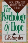 Image for The psychology of hope: you can get there from here