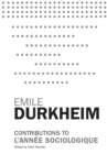 Image for Emile Durkheims Contribution To L&#39;Anne Sociologiqu