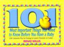 Image for 101 Most Important Things You Need to Know Before You Have a Baby