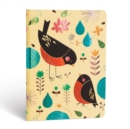 Image for Mother Robin (Tracy Walker?s Animal Friends) Midi Lined Hardcover Journal (Elastic Band Closure)