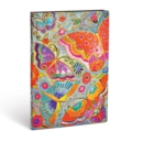 Image for Flutterbyes Midi Unlined Softcover Flexi Journal (176 pages)