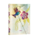 Image for Hummingbird (Whimsical Creations) Midi 12-month Day-at-a-Time Dayplanner 2021 (Wrap Closure)