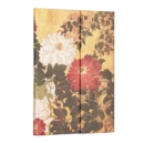 Image for Natsu (Rinpa Florals) Midi Unlined Hardback Journal (Wrap Closure)