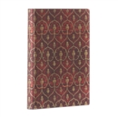 Image for Red Velvet Midi Lined Softcover Flexi Journal (Elastic Band Closure)