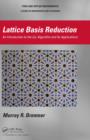 Image for Lattice basis reduction: an introduction to the LLL algorithm and its applications : 300