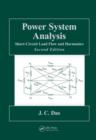 Image for Power system analysis  : short-circuit load flow and harmonics