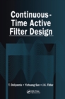 Image for Continuous-time active filter design