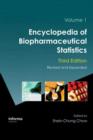 Image for Encyclopedia of Biopharmaceutical Statistics, Third Edition
