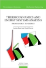 Image for Thermodynamics and energy systems analysis  : from energy to exergy
