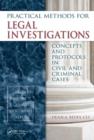 Image for Practical Methods for Legal Investigations