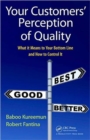 Image for Your customers&#39; perception of quality  : what it means to your bottom line and how to control it