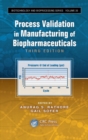 Image for Process validation in manufacturing of biopharmaceuticals