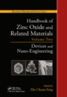 Image for Handbook of zinc oxide and related materials.: (Devices and nano-engineering) : Volume 2,