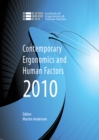 Image for Contemporary Ergonomics and Human Factors 2010