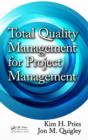 Image for Total quality management for project management