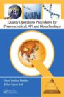 Image for Quality Operations Procedures for Pharmaceutical, API, and Biotechnology