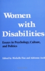 Image for Women with disabilities: essays in psychology, culture, and politics