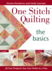 Image for One stitch quilting: the basics