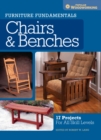 Image for Furniture Fundamentals - Making Chairs &amp; Benches