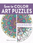 Image for Love to Color Art Puzzles : A Color By Number Books of Petals, Patterns, Mandalas and More