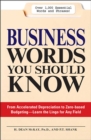 Image for Business words you should know: from accelerated depreciation to zero-based budgeting--learn the lingo for any field