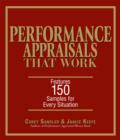 Image for Performance appraisals that work: features 150 samples for every situation