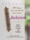 Image for 101 things everyone should know about Judaism: beliefs, practices, customs, and traditions