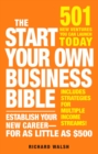 Image for The start your own business bible: establish your new career-- for as little as $500