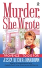 Image for Murder, She Wrote:  Provence--To Die For