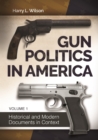 Image for Gun politics in America  : historical and modern documents in context