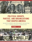 Image for Political groups, parties, and organizations that shaped America: an encyclopedia and document collection