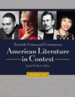 Image for Twentieth-century and contemporary American literature in context
