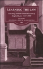 Image for Learning and law: teaching and the transmission of law in England, 1150-1900
