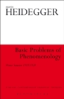 Image for Basic problems of phenomenology: Winter semester 1919/1920