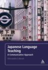 Image for Japanese language teaching: a communicative approach