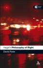 Image for Hegel&#39;s philosophy of right: a reader&#39;s guide