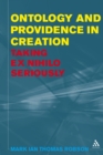 Image for Ontology and Providence in Creation: Taking Ex Nihilo Seriously