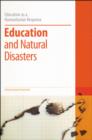 Image for Education and natural disasters