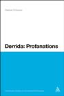 Image for Derrida: profanations