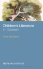 Image for Children&#39;s literature in context