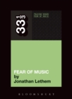 Image for Fear of music